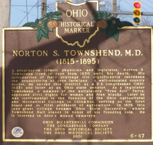 Norton Townshend Historical Marker